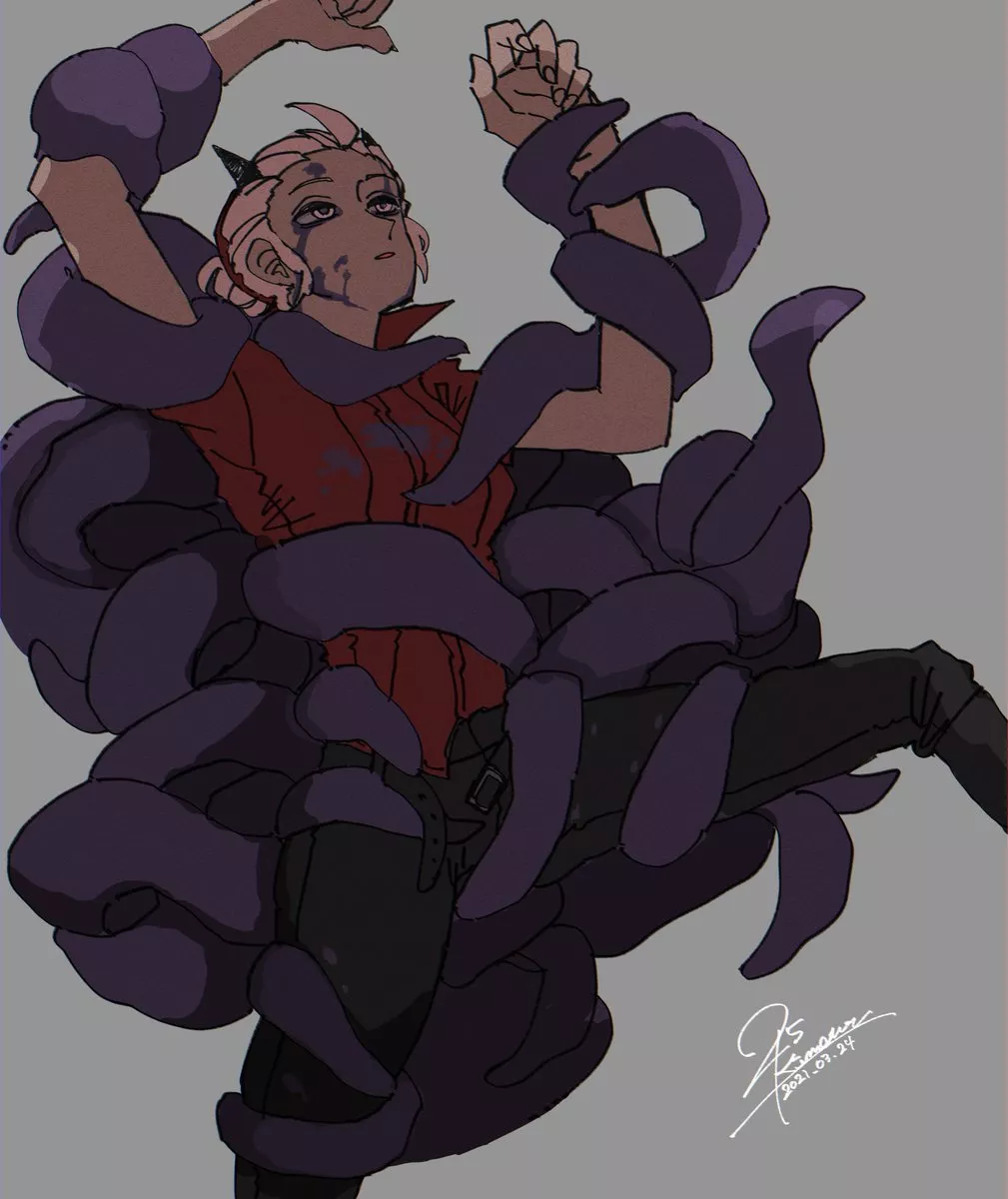 🐙 (art by @25_Kimera) (female)