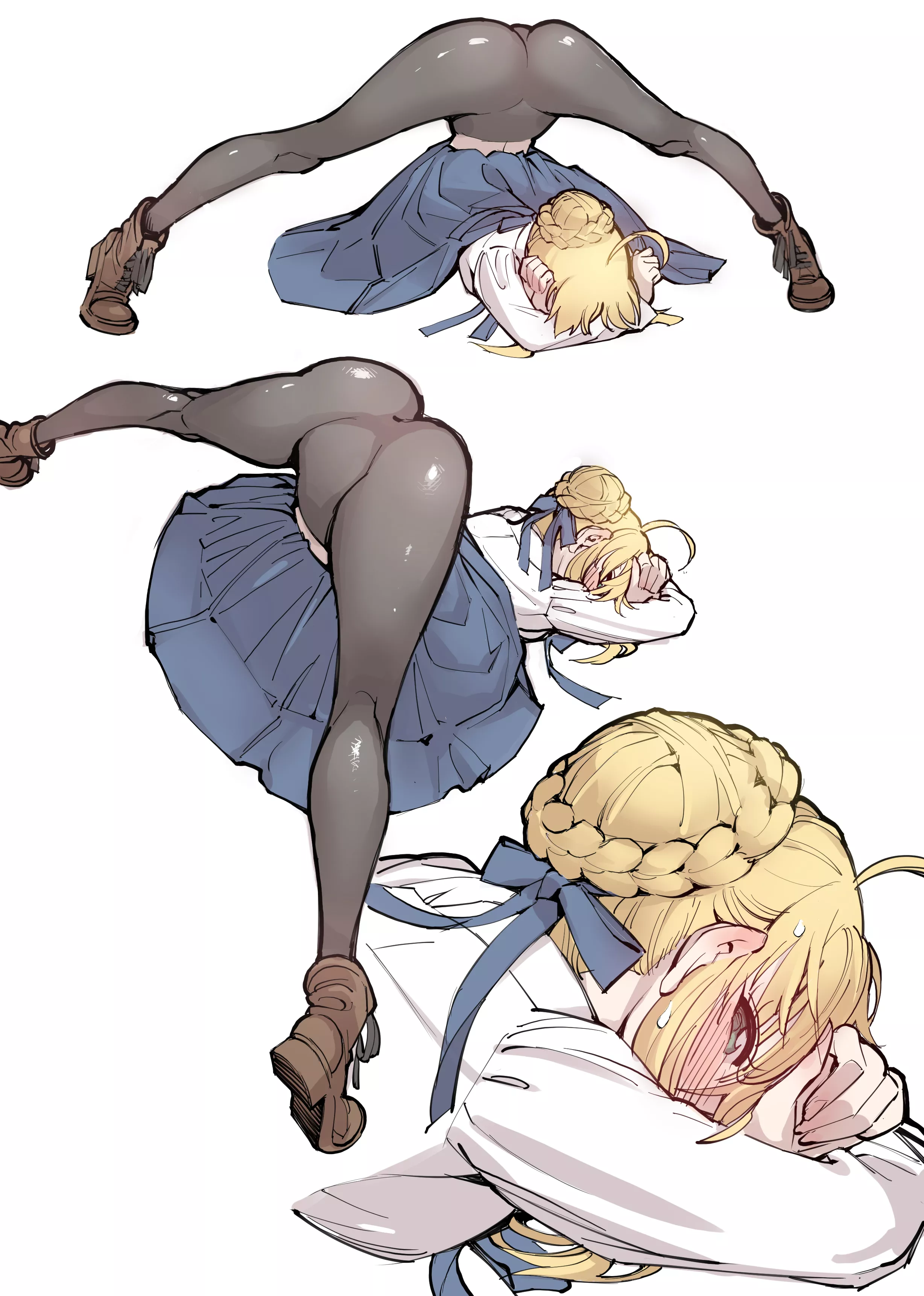 Artoria Finds This So Embarrassing (Little Mojoi) Artoria Finds This So Embarrassing (Little Mojoi)
