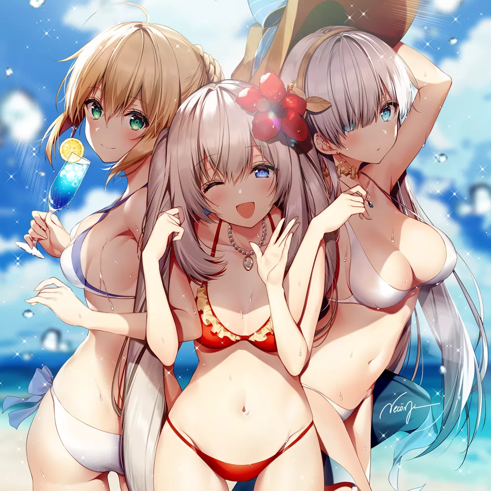 Artoria Pendragon Archer Marie Antoinette Caster And Anastasia Nikolaevna Romanova Nudes