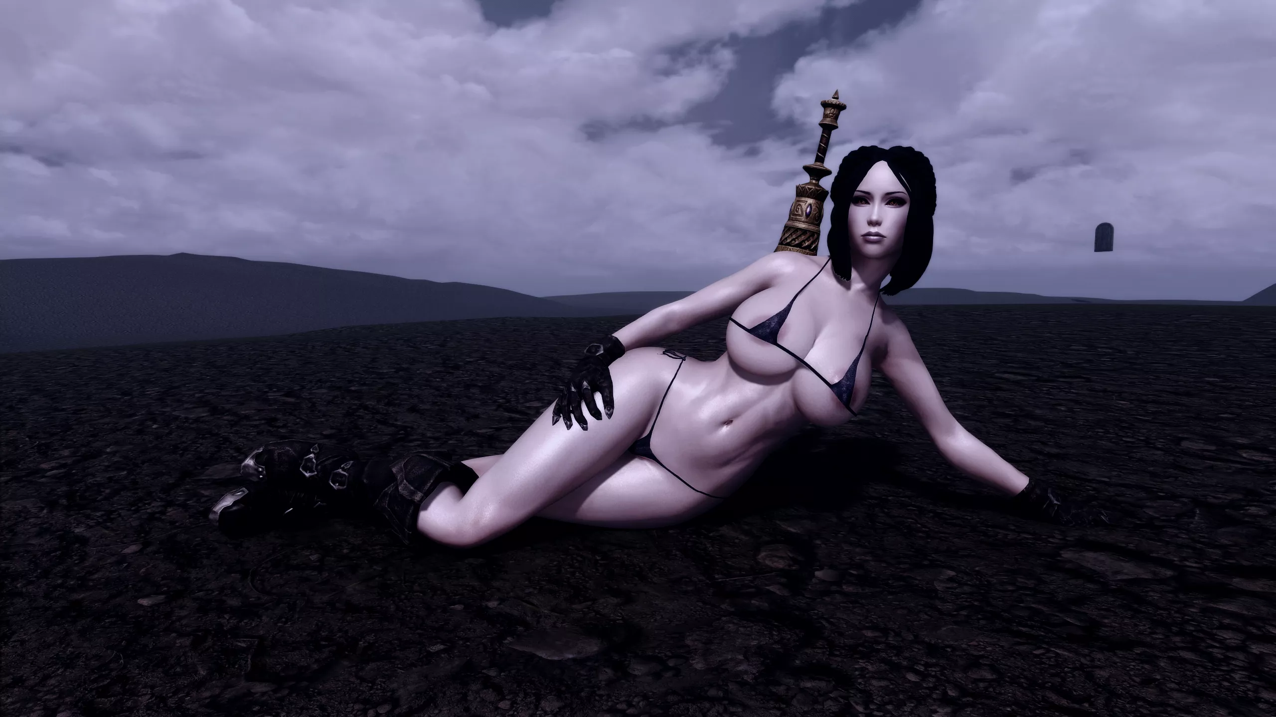 As I promised in my previous post, here is my modded Serana in a bikini. For proper NSFW compliance. Made multiple screenshots, may post more. Watch this space. As I promised in my previous post, here is my modded Serana in a bikini. For proper NSFW compliance. Made multiple screenshots, may post more. Watch this space.
