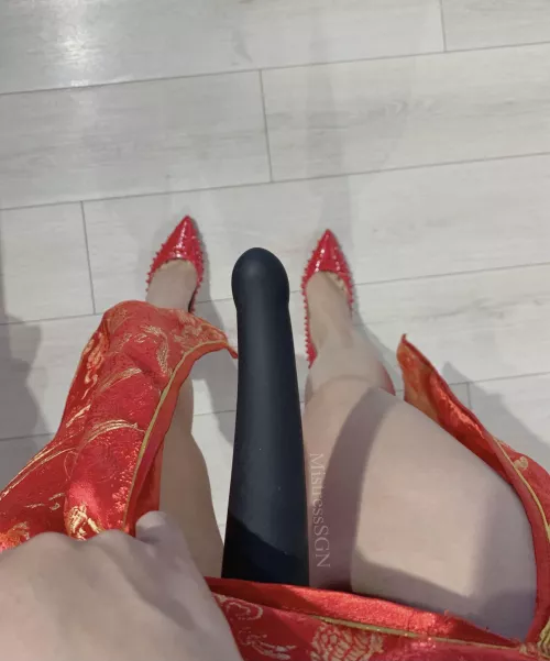 As Mine is much bigger than your pathetic excuse if a dick, I will do the fucking tonight