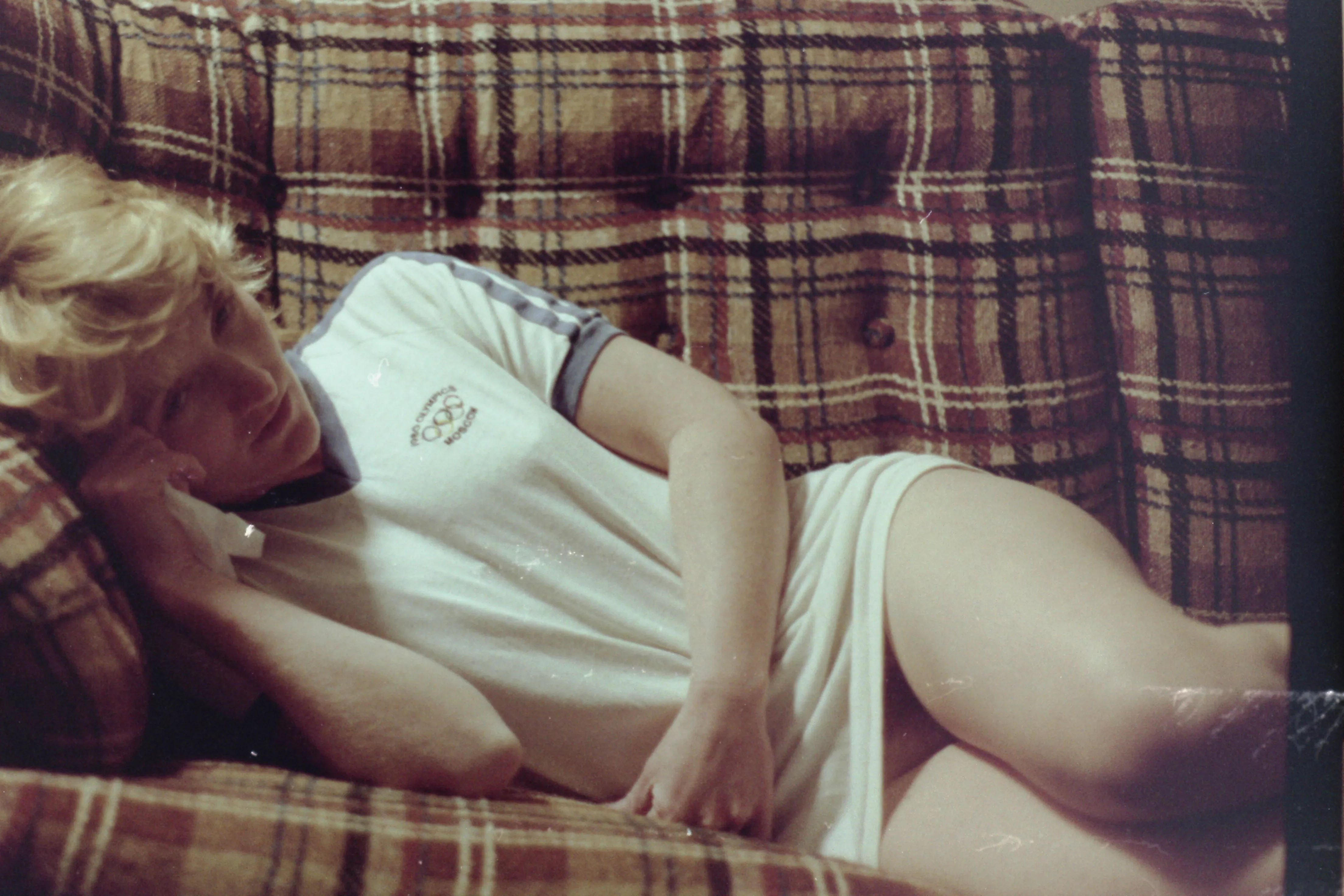 As the Winter Olympics approach, a throwback photo with a 1980 Moscow Olympics t-shirt...