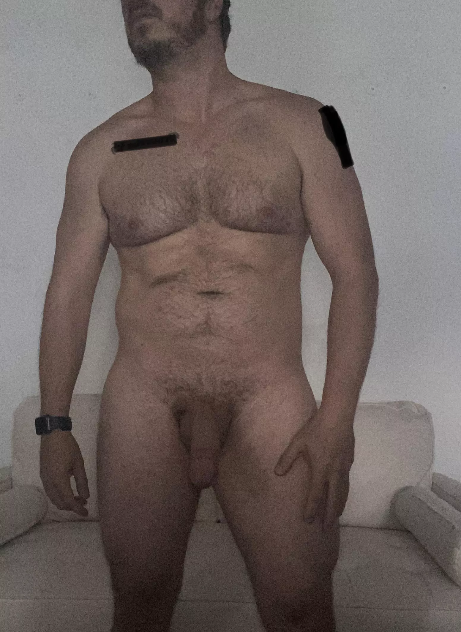 As you can see, I saved a spot for us on the couch