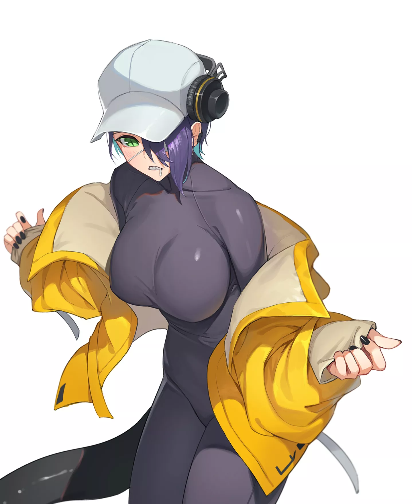 Asbestos Taking Off Her Jacket (Jason Kim) [Arknights]