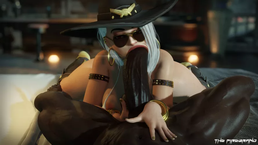 Ashe Sucking Big Black Cock (The Firebrand) Ashe Sucking Big Black Cock (The Firebrand)