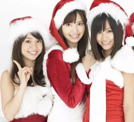 Asian Babes on Christmas