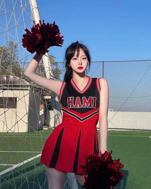 Asian cheerleader Asian cheerleader
