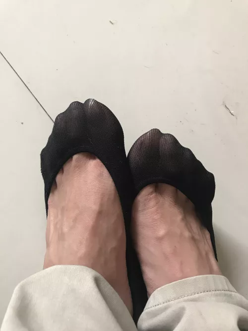 Asian femboy feet covered up. Wanna see more?