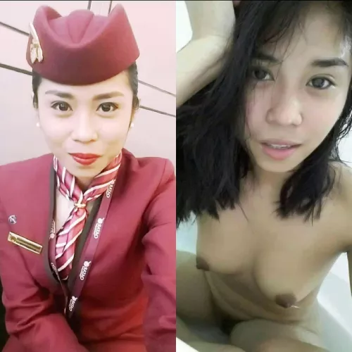 Asian girl of the skies