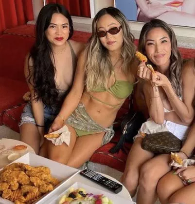 Asian Girls Hanging Out