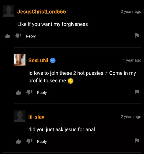 Asking for anal