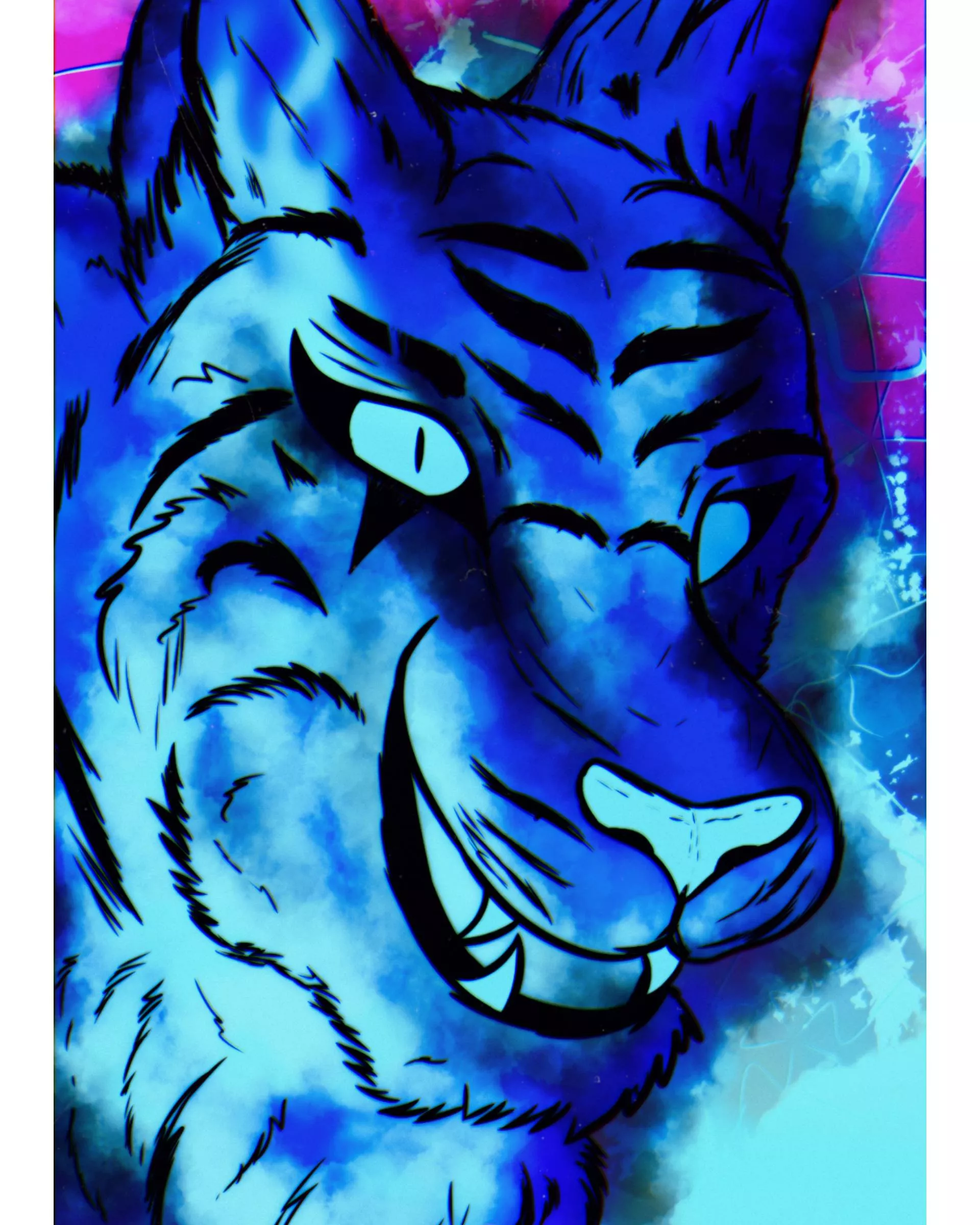 Astral tiger. art by me ( @darkito420 )