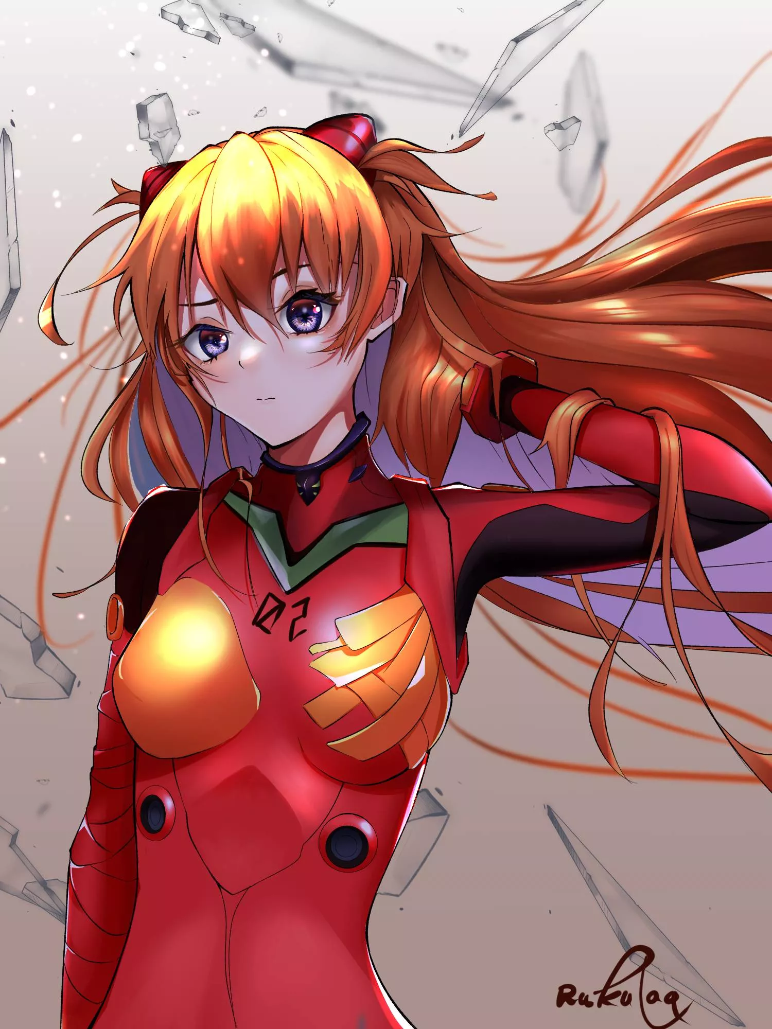 Asuka in a Jacket