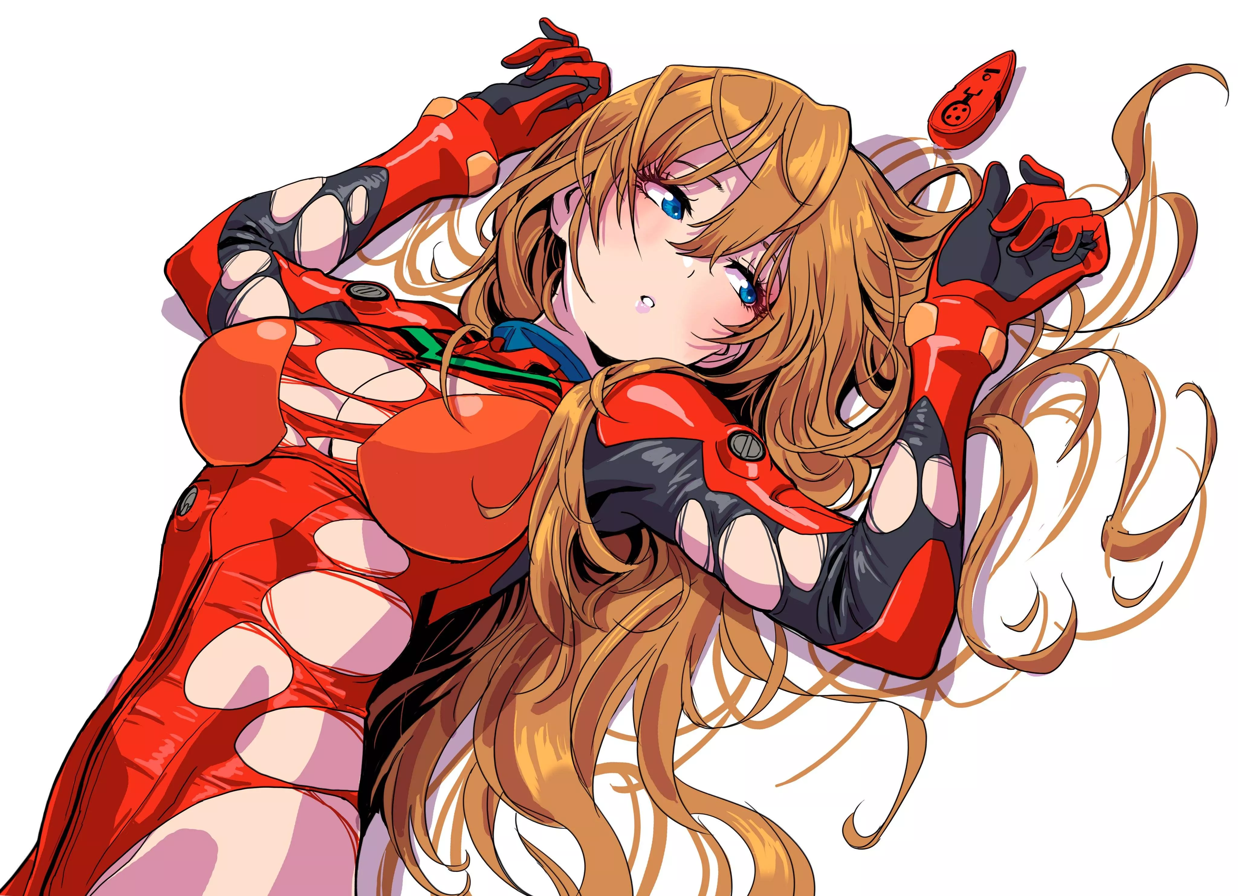 Asuka being pretty as usual by (Shunyayamashita [Neon Genesis evangelion]
