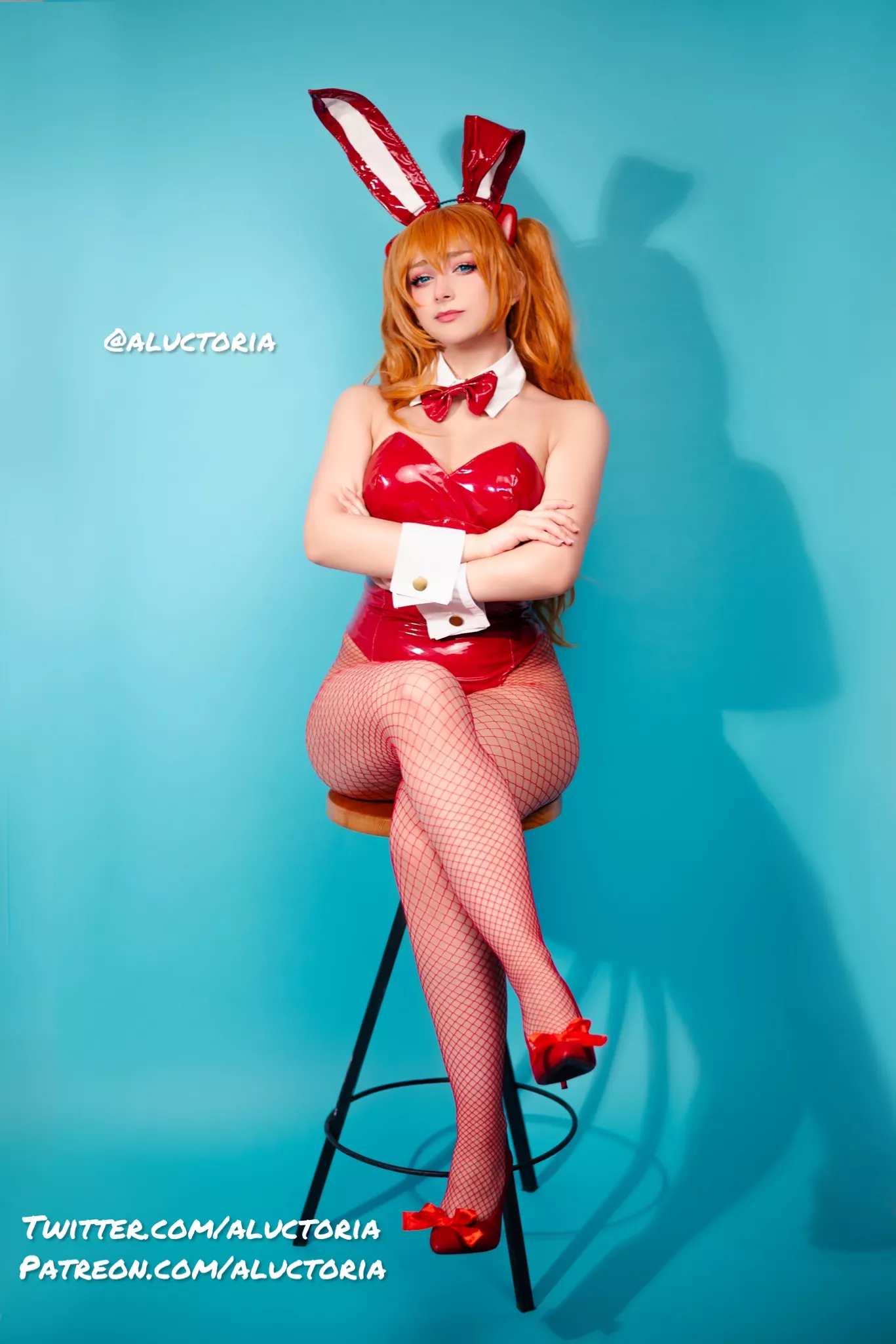 Asuka bunny cosplay by Aluctoria