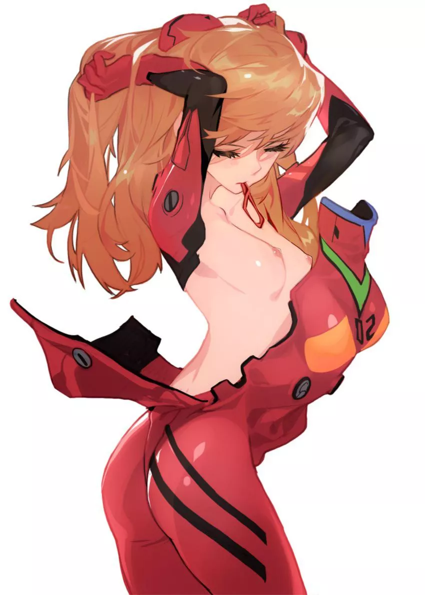 Asuka girl boss [nge] | artist- grandialee