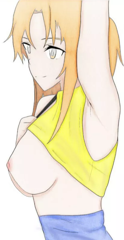 Asuna drawing by me.