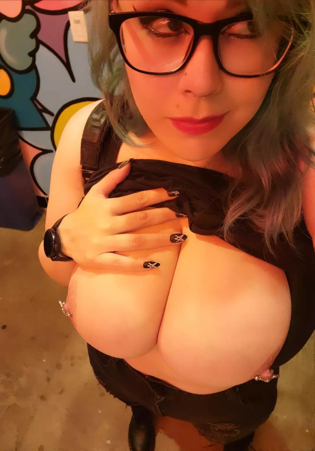 At an anime themed bar 🙃 At an anime themed bar 🙃