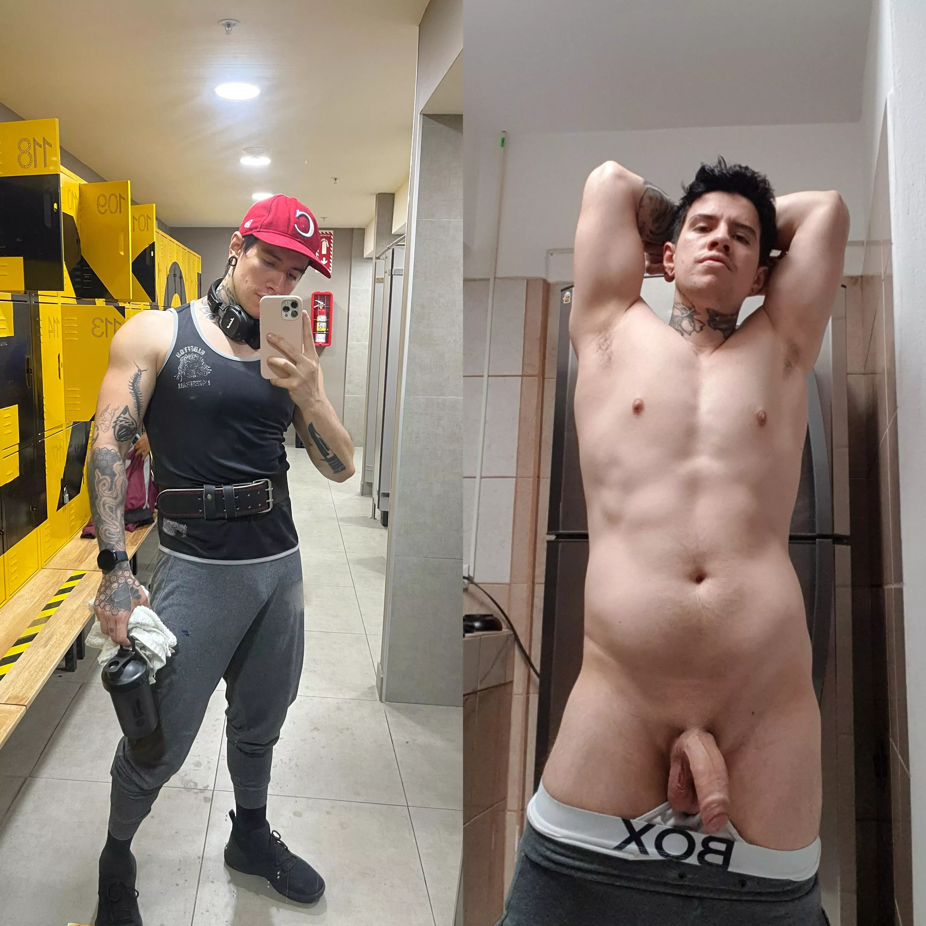 at gym/ at home at gym/ at home