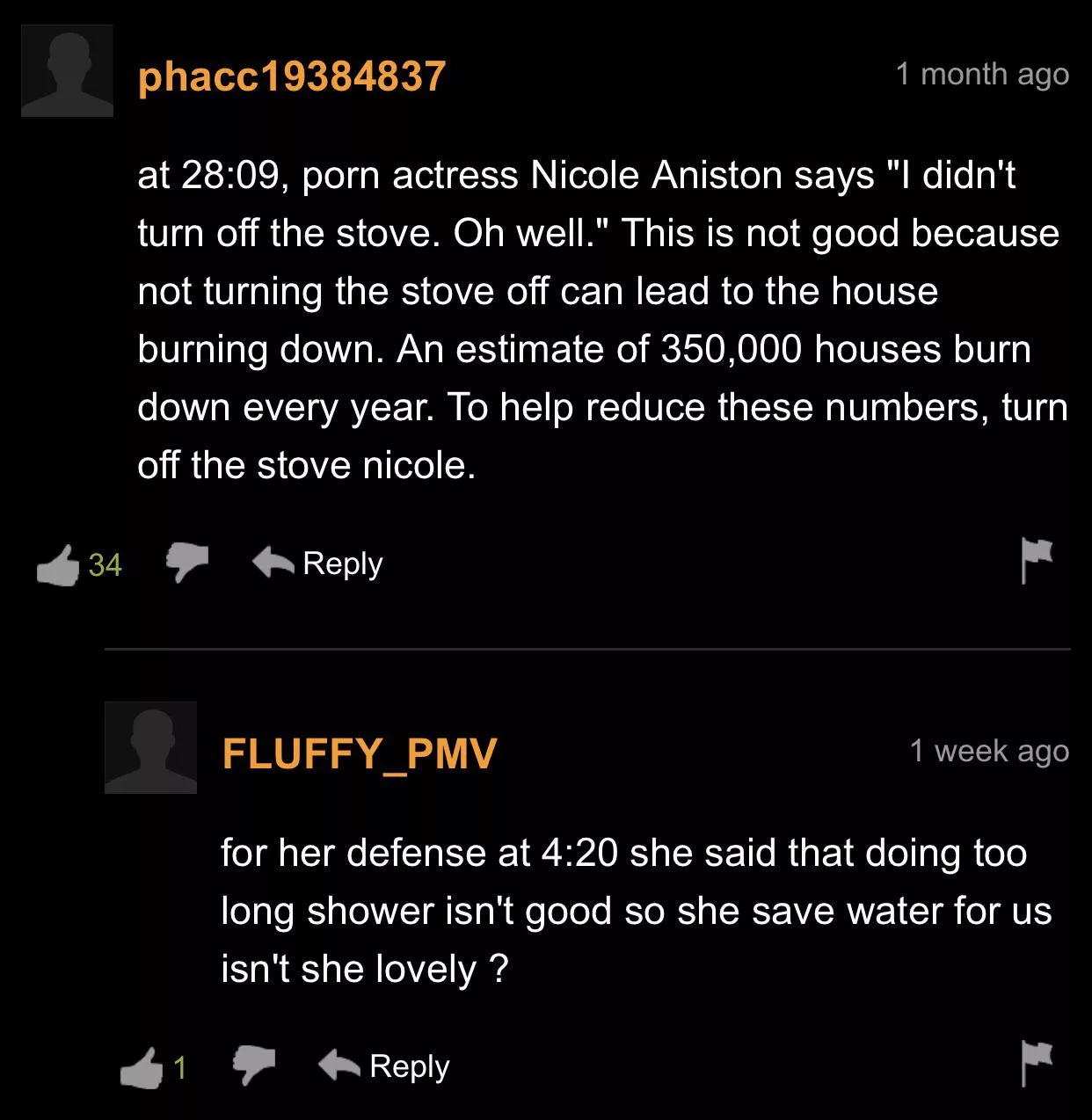 At her defence. At her defence.