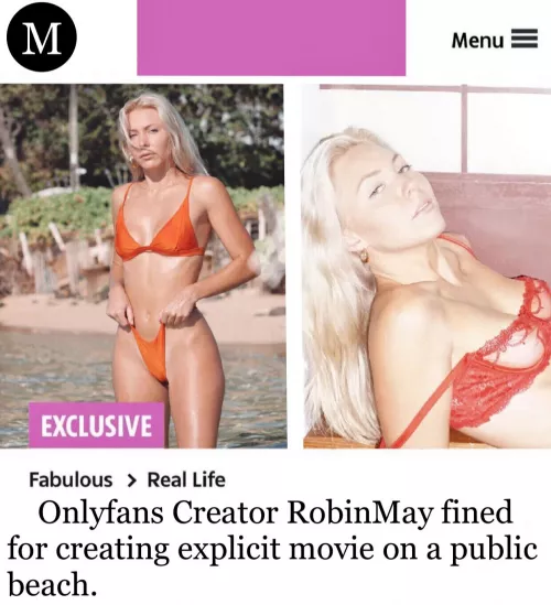At least they chose good pics