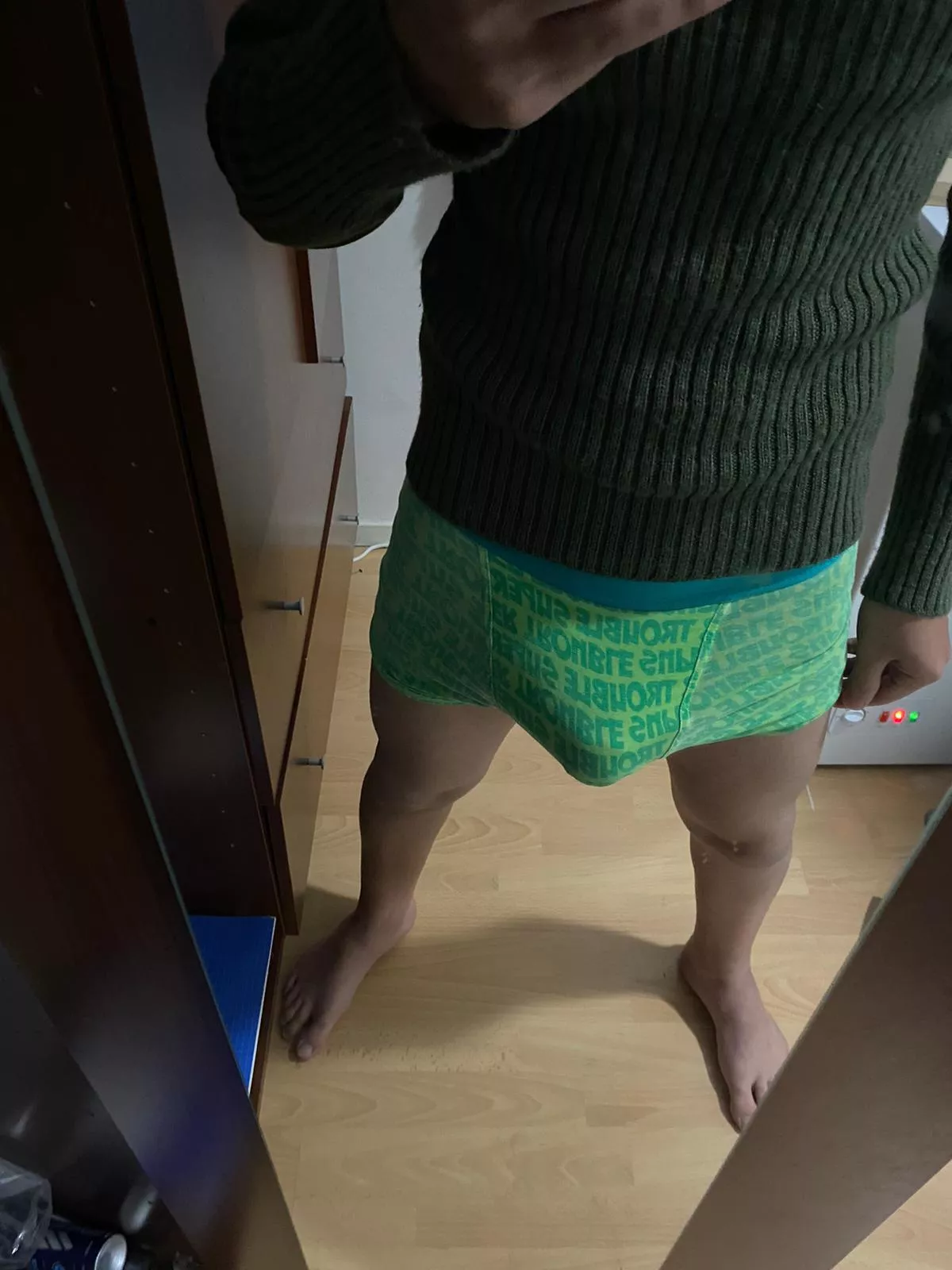 at my teachers house