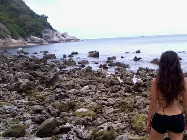 At the beach At the beach