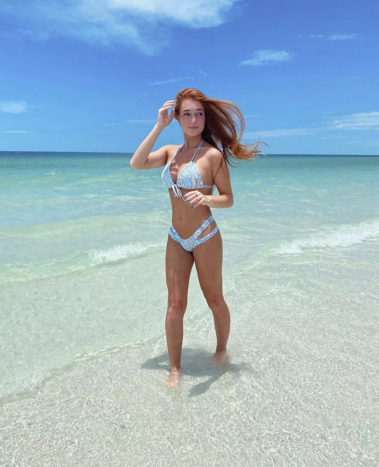 At the beach At the beach