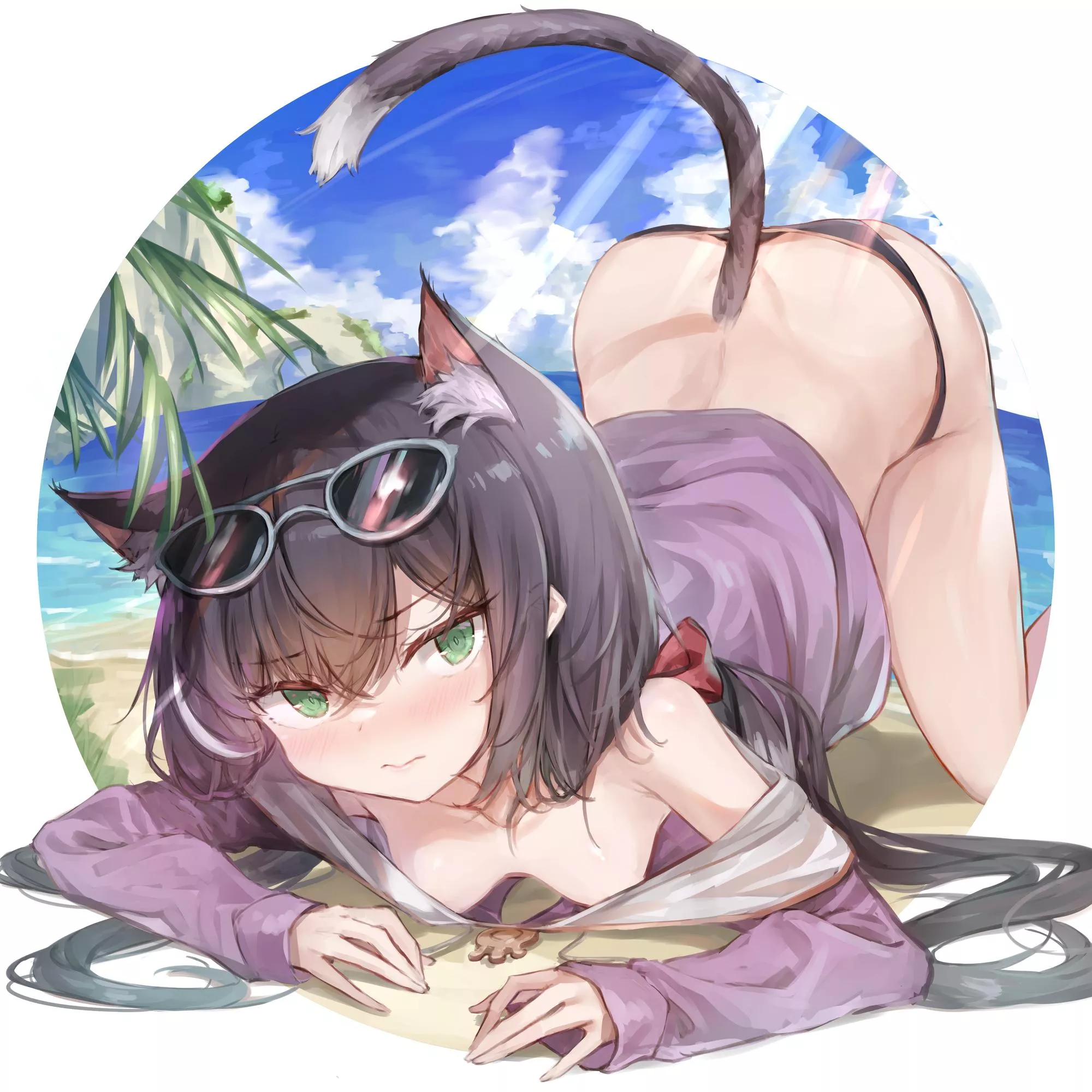 At the beach At the beach