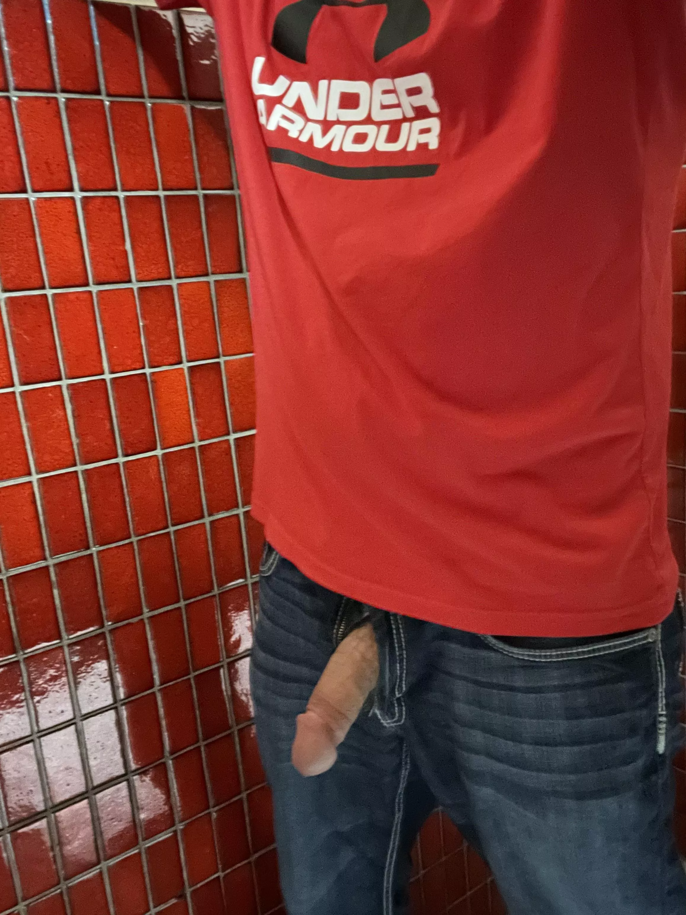 At the bowling alley today. I guess I will be playing with more balls then I am used too.