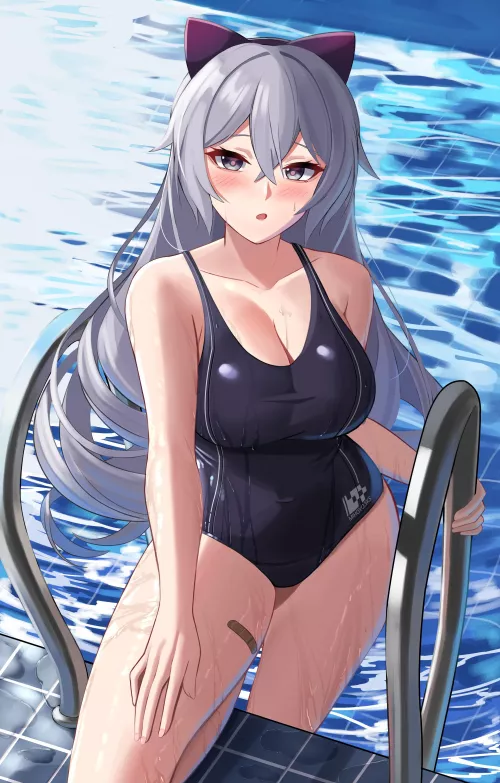 At the pool At the pool