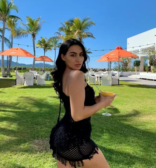 At the resort