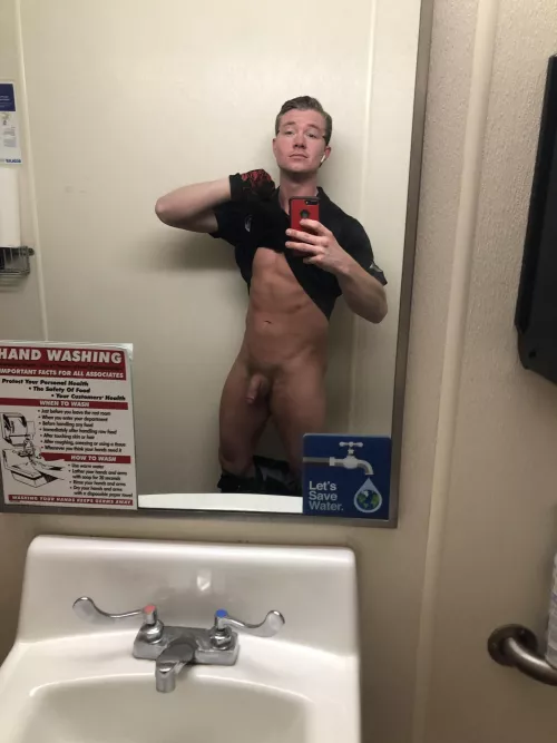 At work
