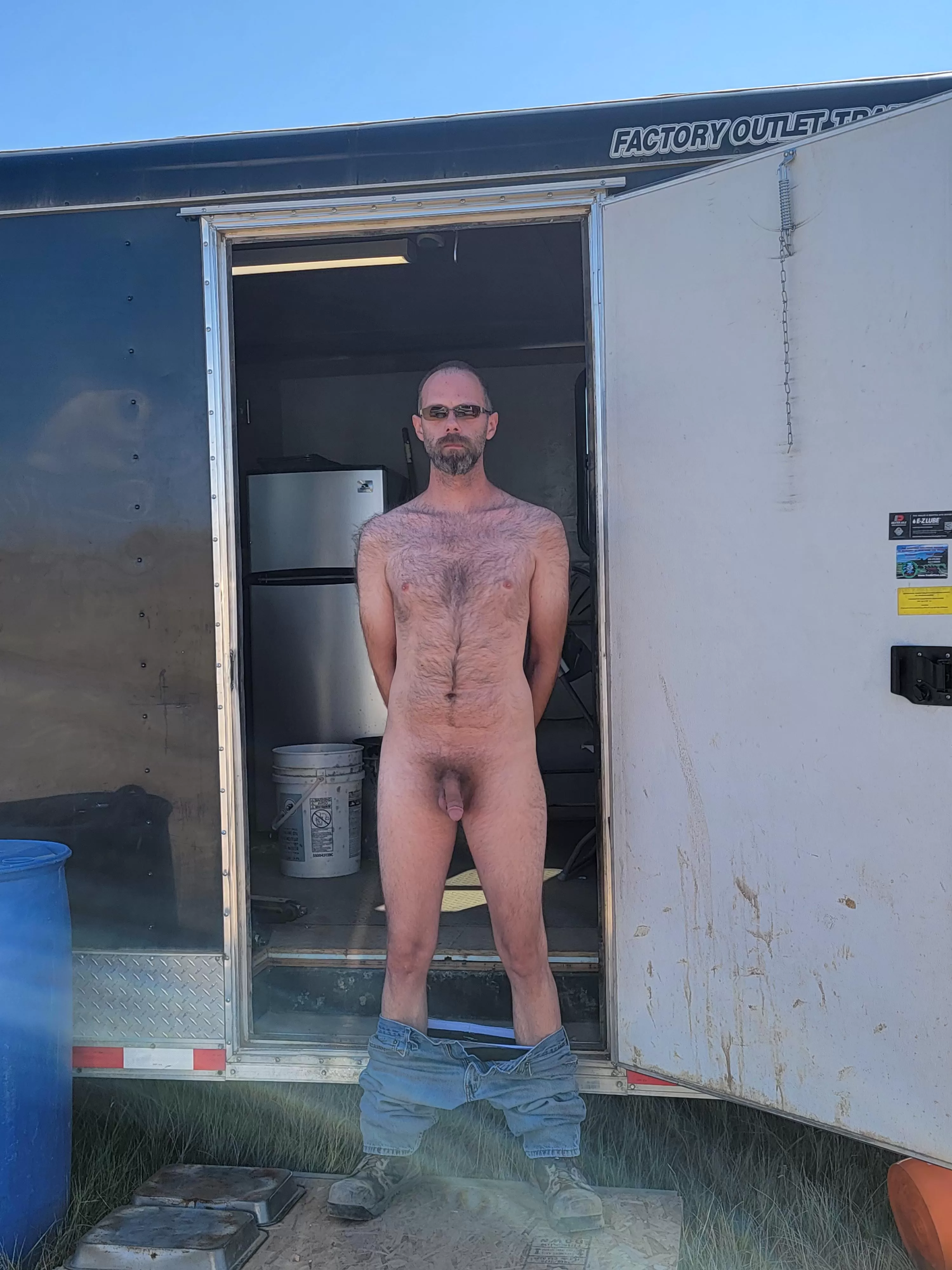 At work, should I do one more in the open where my co-workers might see?