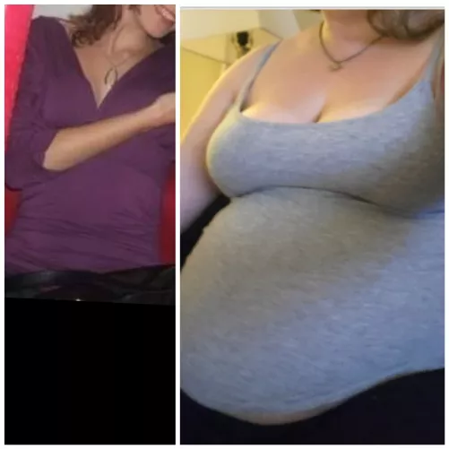 Ate myself into a big ball