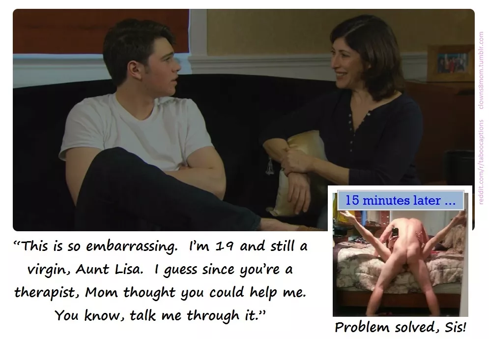 [aunt] It's good to have family