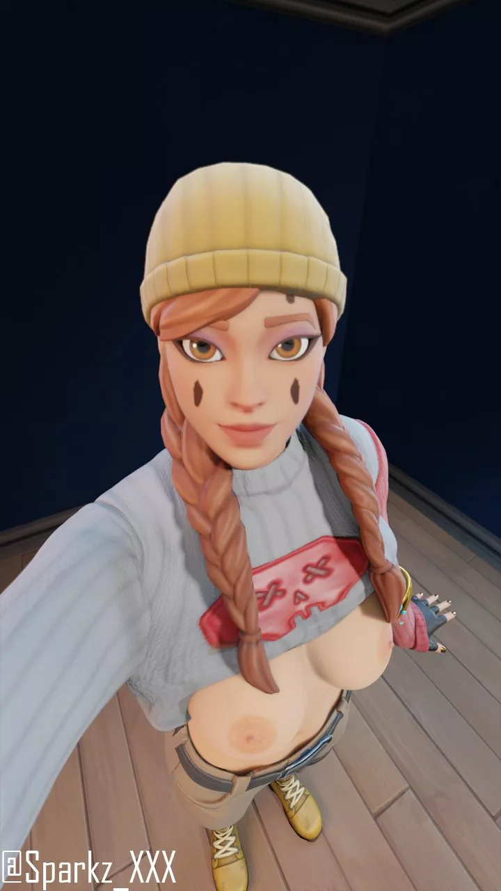 Aura taking a selfie (sparkz) Aura taking a selfie (sparkz)