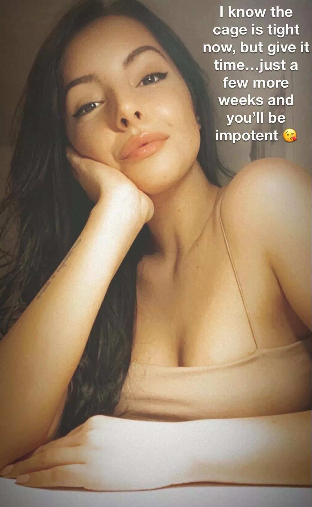 Aurelia wants to end your chances of ever acting as a man again Aurelia wants to end your chances of ever acting as a man again