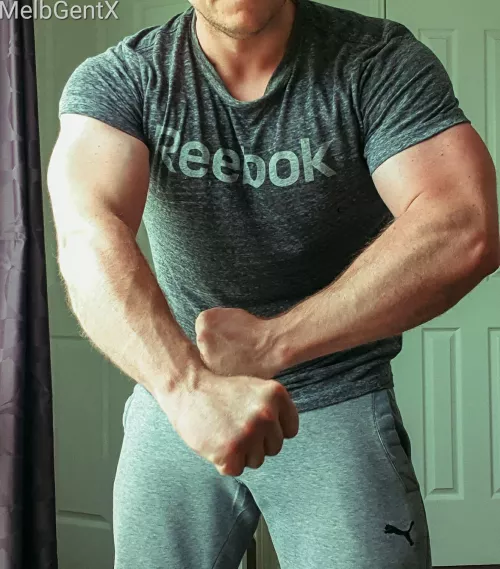 Australian forearms ready to take you in Australian forearms ready to take you in