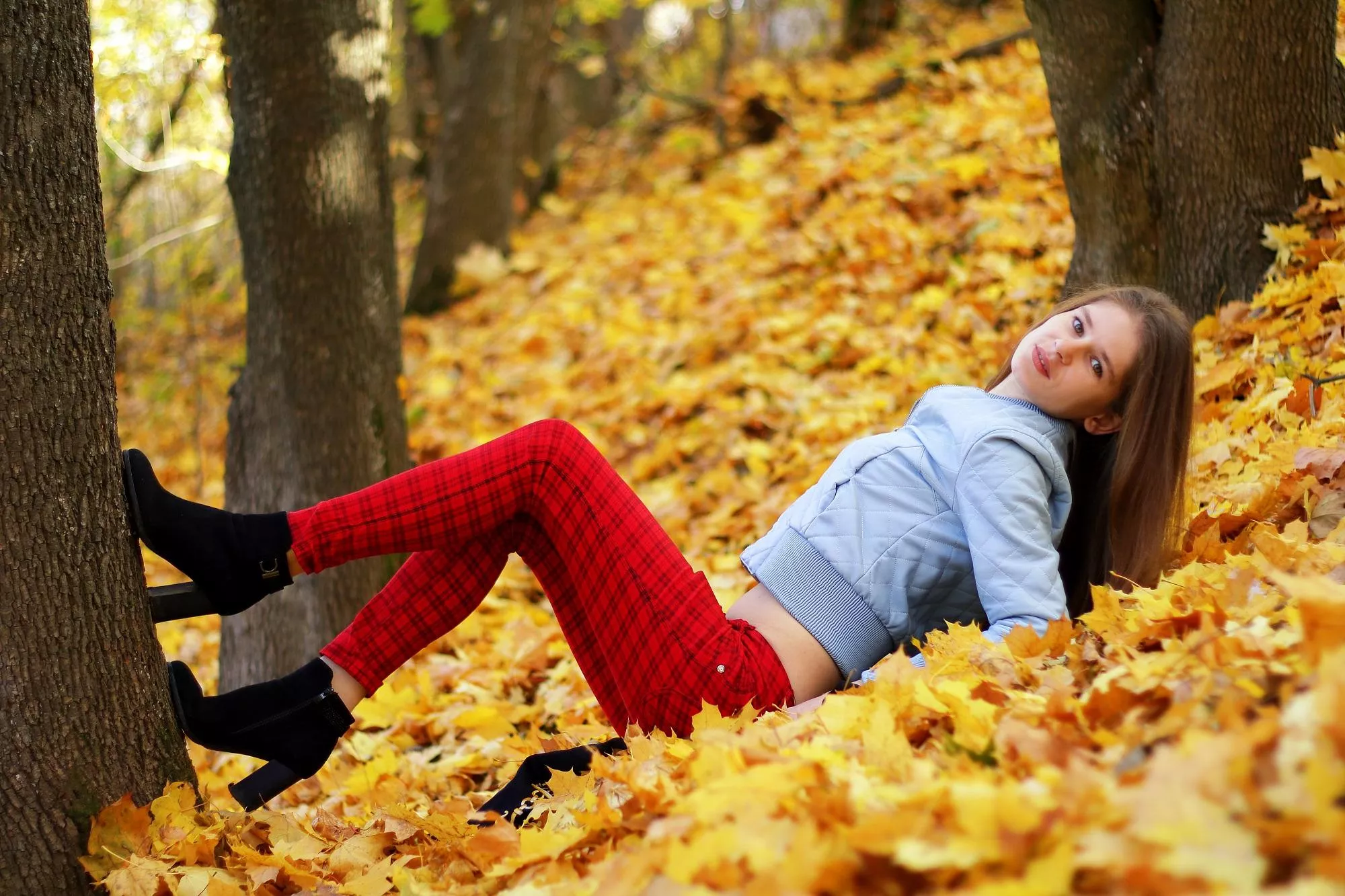 Autumn is here and so is she Autumn is here and so is she