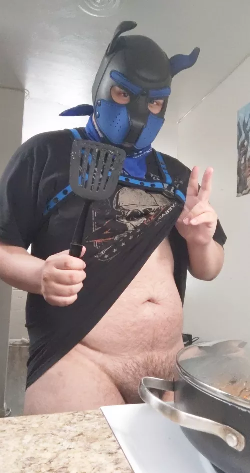 Awoo! This pup is always cooking ๐ถ๐พ Awoo! This pup is always cooking ๐ถ๐พ