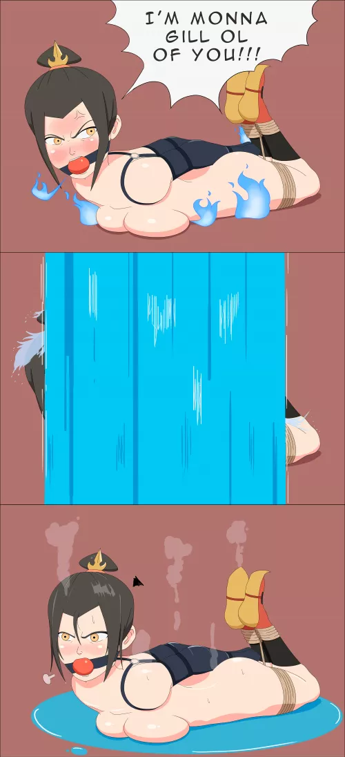 Azula from Avatar captured (Art by me)