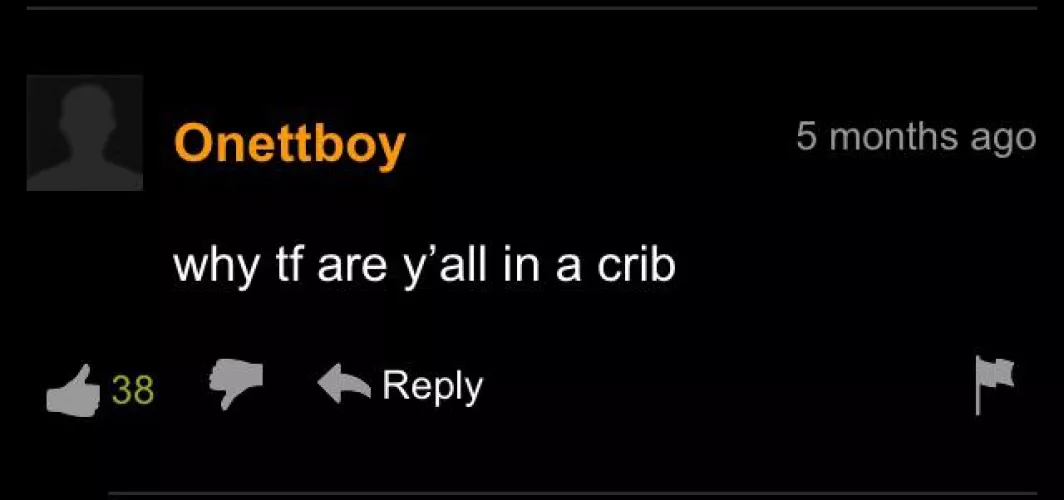 Baby crib...