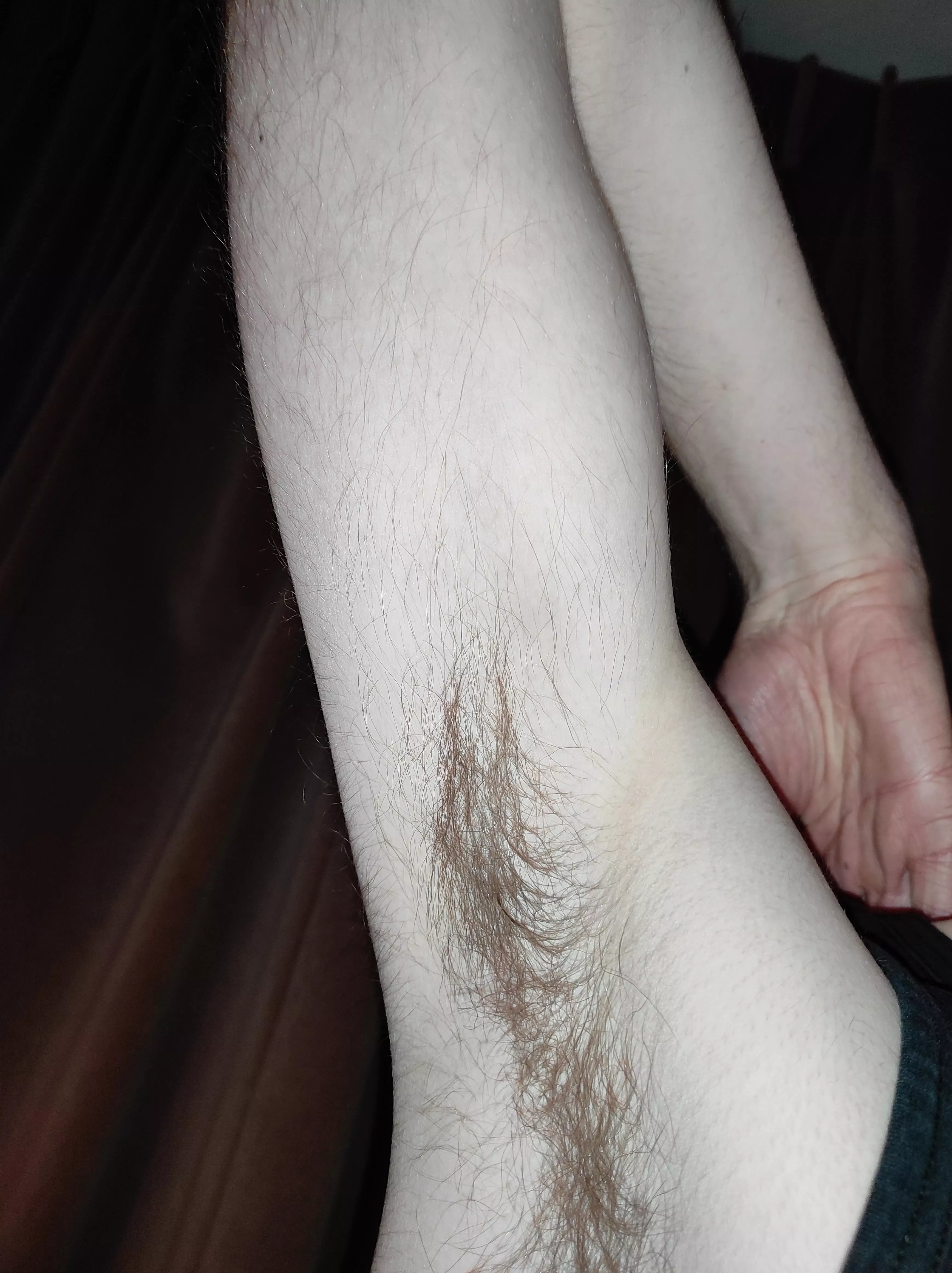 Back from my holiday break, and I plan to keep posting my hairy armpits!