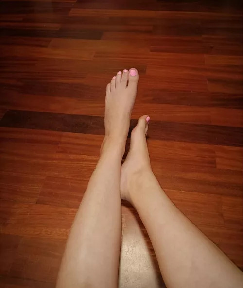 Back home from work, be my foot rest Back home from work, be my foot rest