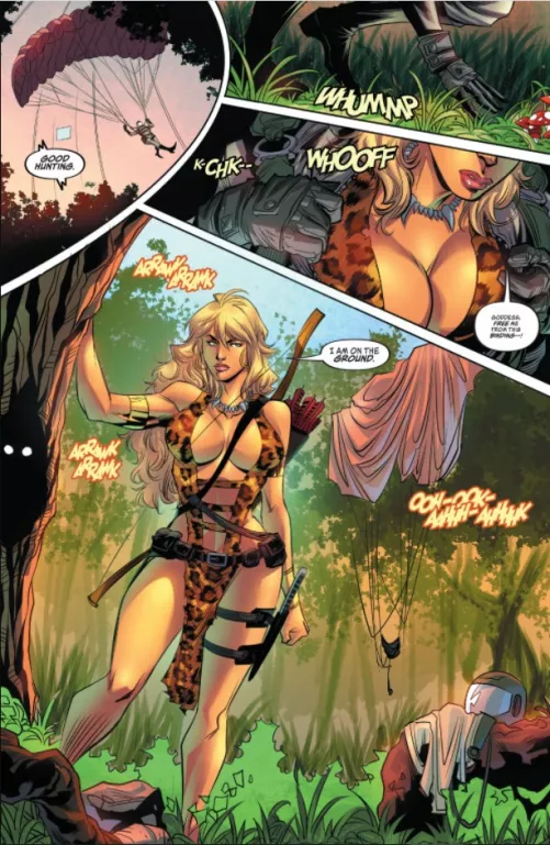Back In The Jungle [Sheena: Queen of the Jungle (2021) #1]
