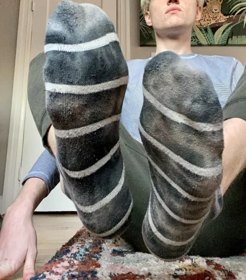 Back in these dirty socks for another week. Who’s next??