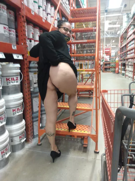 Backshot @ Home Depot 😈