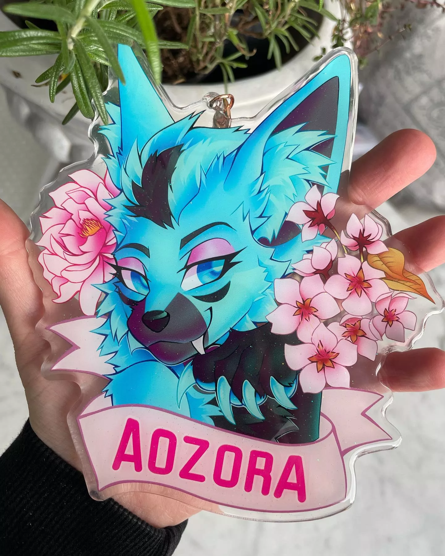 Badge art by me 🌸 Love how this one came out!