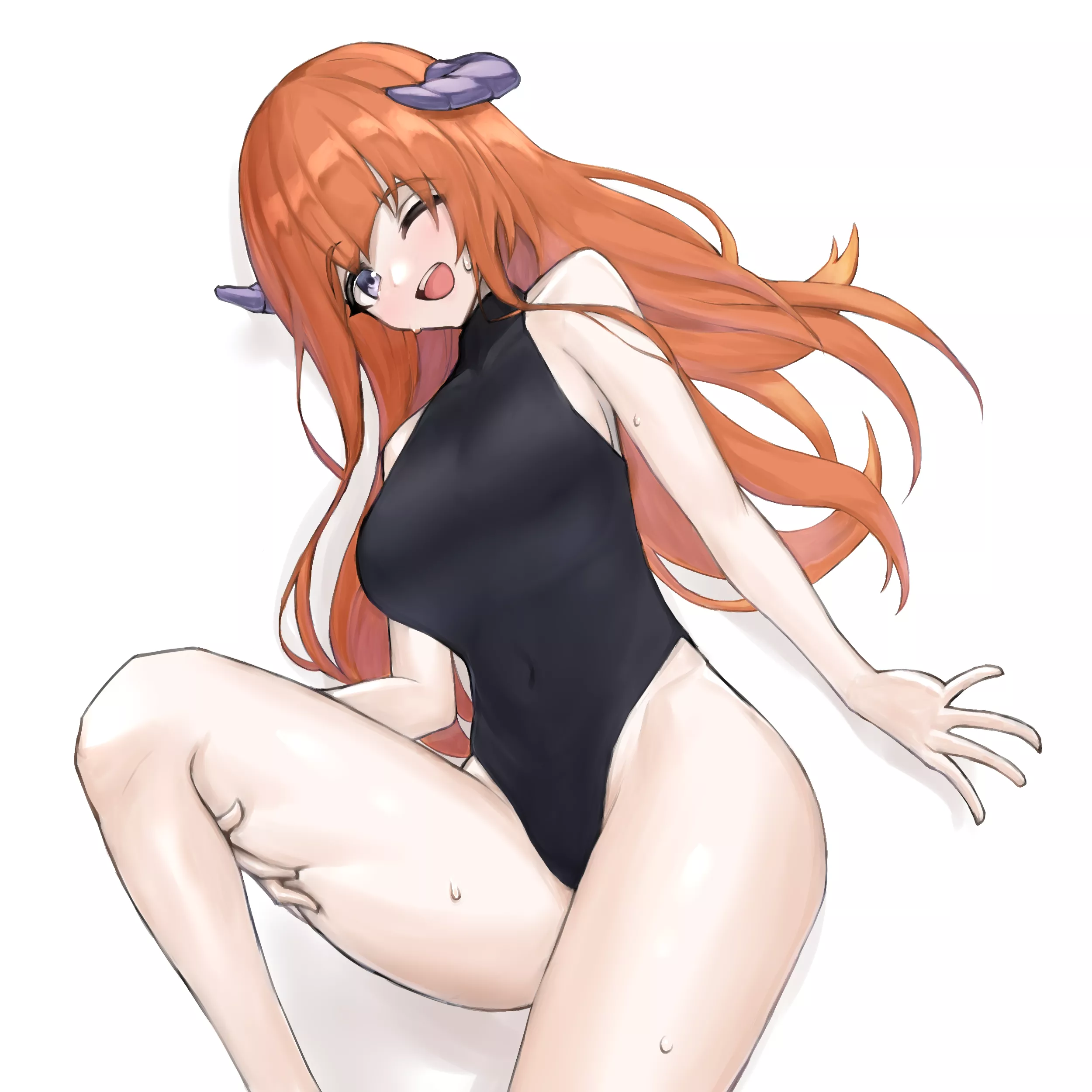 Bagpipe Highleg Swimsuit (Yuki Nko64 ) [Arknights]